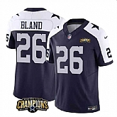 Men & Women & Youth Dallas Cowboys #26 DaRon Bland Navy White 2023 F.U.S.E. NFC East Champions Patch Stitched Jersey,baseball caps,new era cap wholesale,wholesale hats
